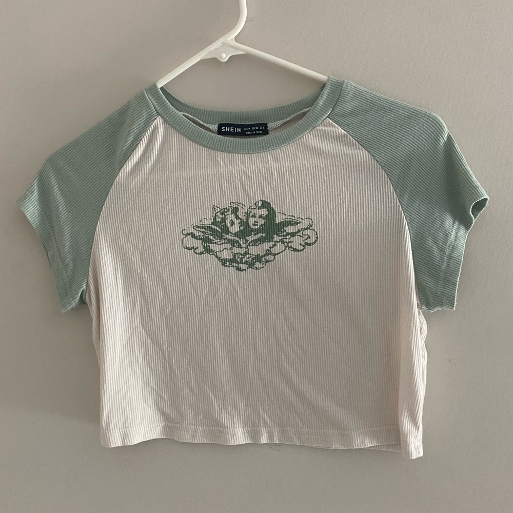 SHEIN Angel Crop Top